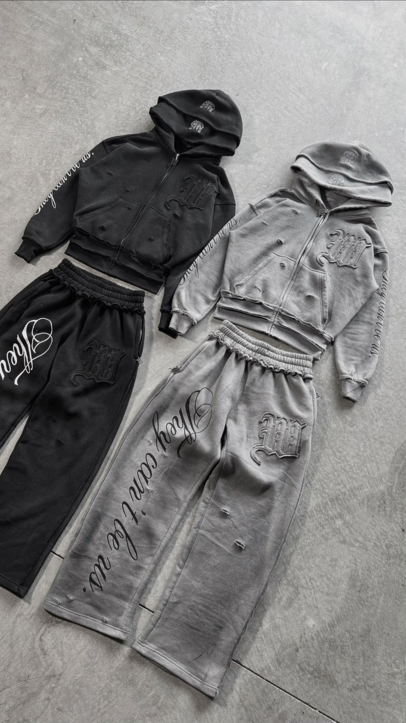 Double Hood Sweatsuit