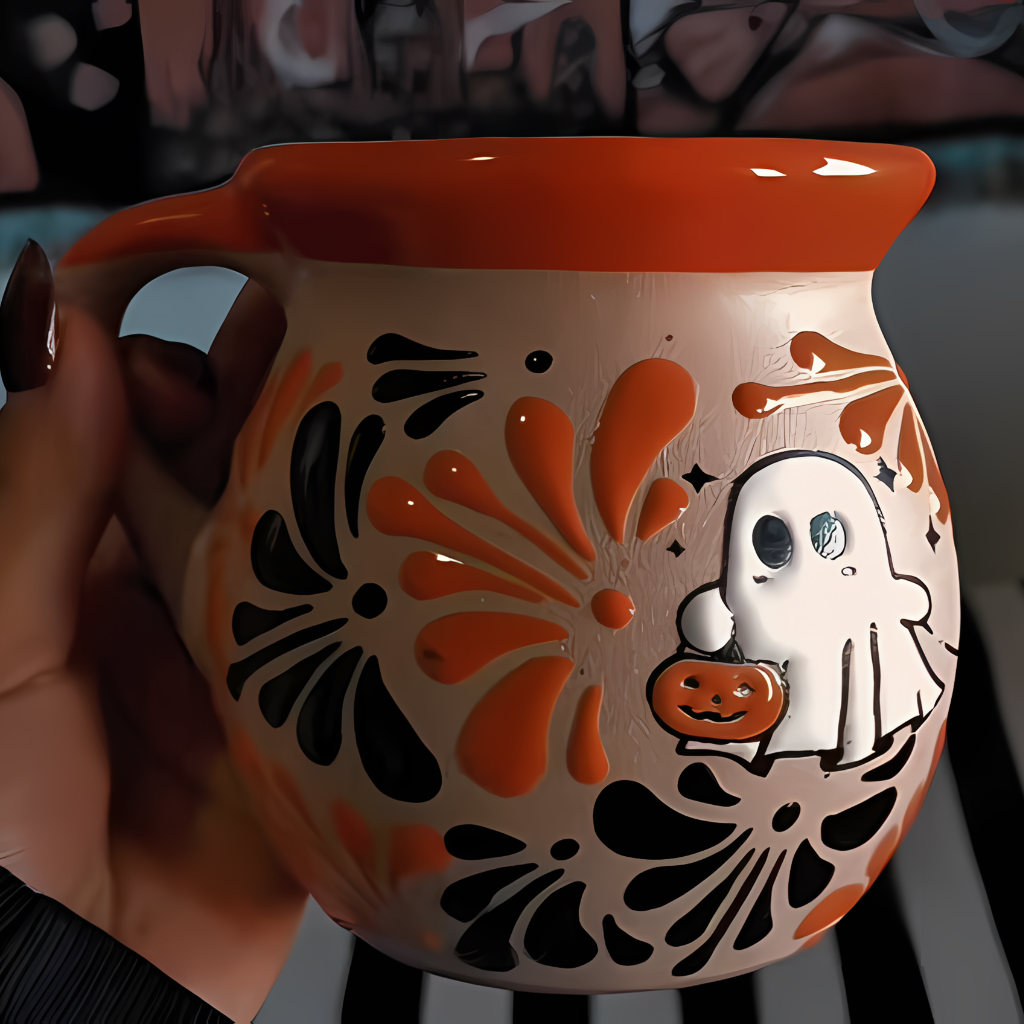 Halloween Talavera Mug Set