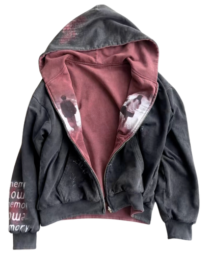 Memories Reversible Hoodie