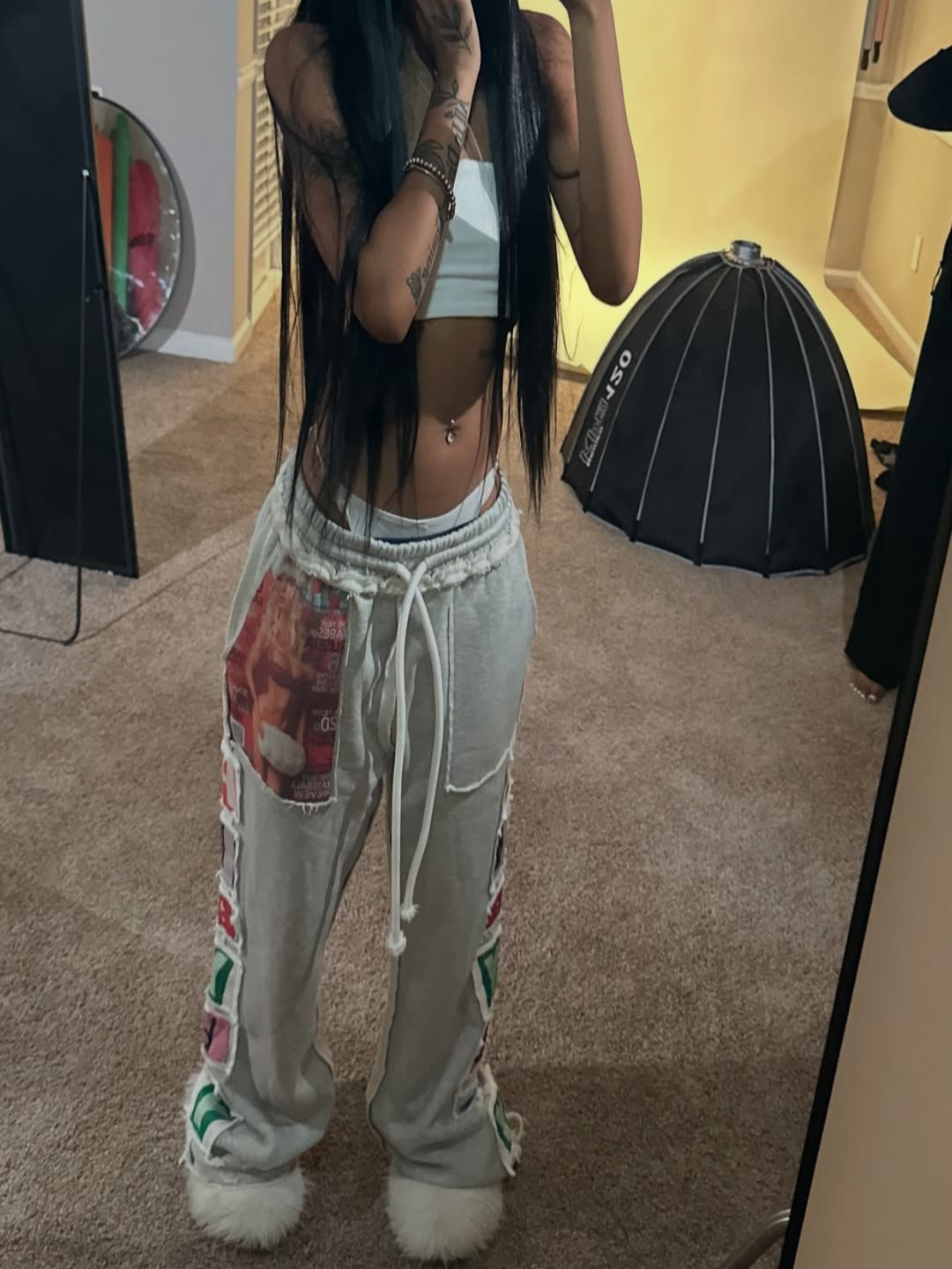 Unisex Magazine Sweatpants