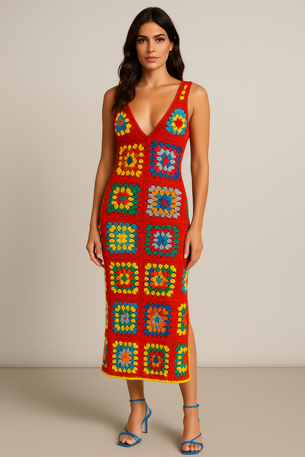 Knit Halter Dress
