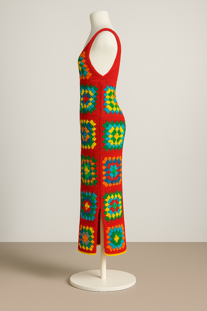 Knit Halter Dress
