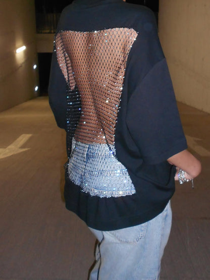 Crystal Mesh Top