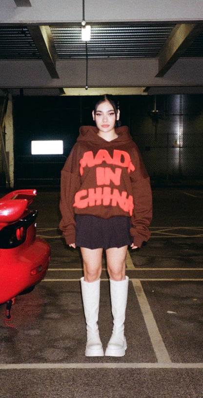 Unisex Patchwork Hoodie