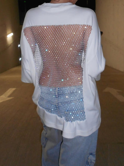 Crystal Mesh Top
