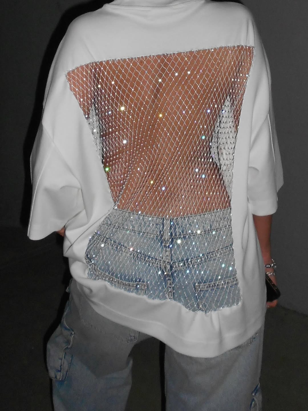 Crystal Mesh Top